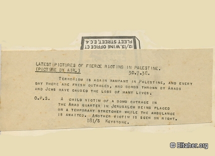 1938 - Child killed by bomb in Jerusalem 02